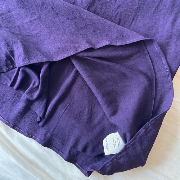 Wilfred Free Deep Purple Slip Dress XS - Picture 7 of 12